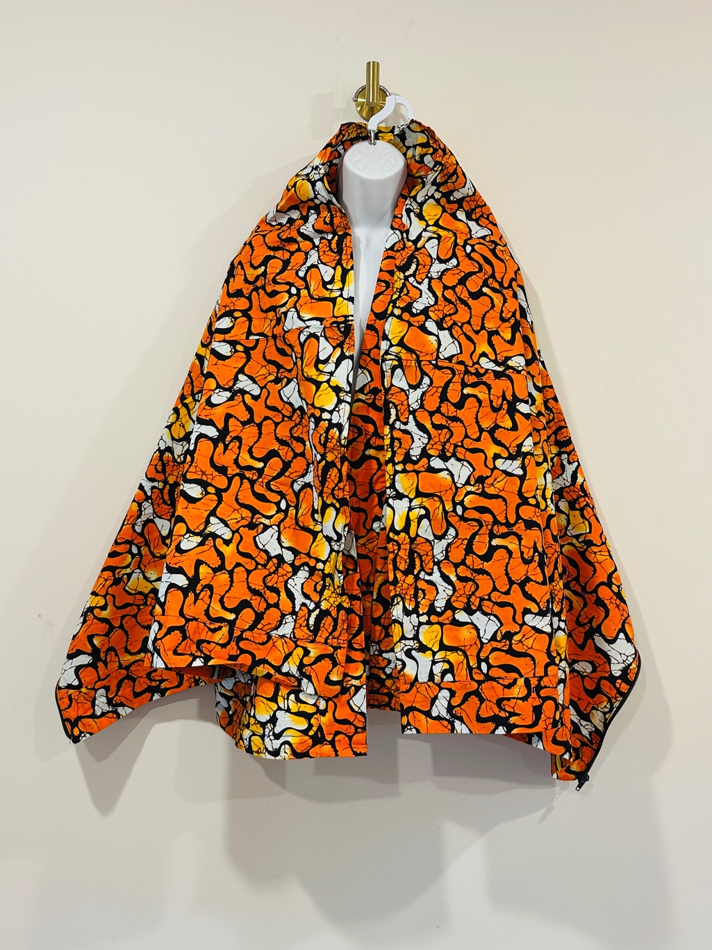 Ofuure Vibrant Ankara Print 100% Cotton Convertible Maxi Kimono Size S-L — image 7 of 8